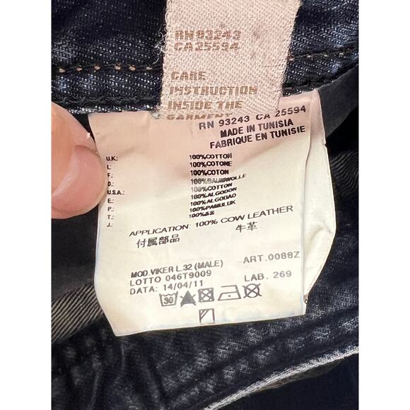 Diesel Viker Regular Straight Jeans Men's Size W32 L32 Button Fly 0088Z - Picture 11 of 16